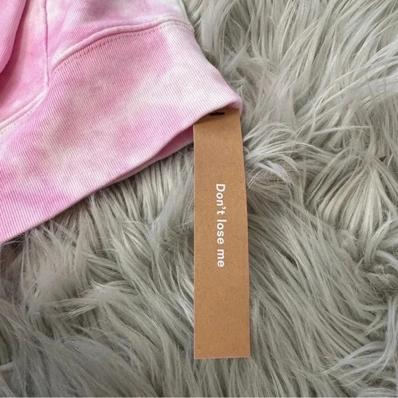 REFORMATION Tanner Tie Dye Hoodie in Creamsicle Size Small NWT - Picture 7 of 8